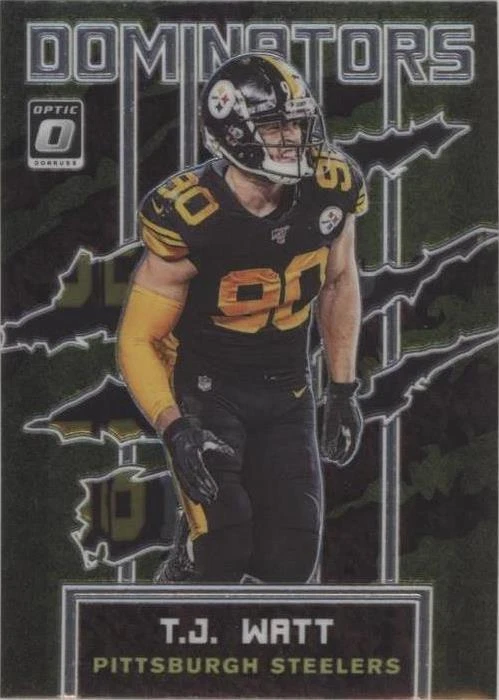2020 Panini Donruss Optic T.J. Watt #DM-TW