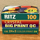 Ritz 100 Crystal Big Print QC 27 - 35mm Color Negative Film Roll - Expired 1997