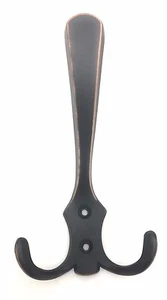 Menge 10 Öl gerieben Bronze Badezimmer Küche Schrank Handtuch Tücher Bademantel Haken groß 5 Zoll - Bild 1 von 2