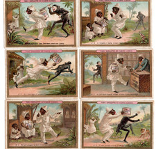 LIEBIG  S 220   F 220  C/SET  '  THE NEGRO AND THEFT OF LIEBIG  ' G  ITALIAN