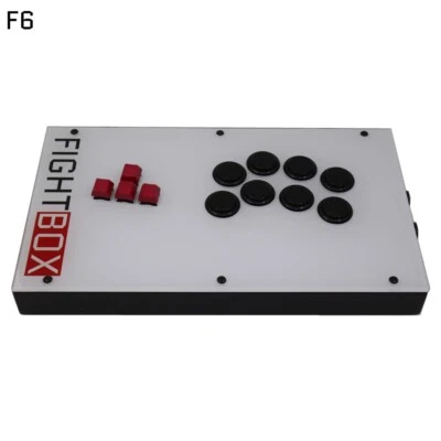 Fightbox F6 Keyboard Button Leverless Arcade Game Controller PC/PS/Xbox/Switch - Image 1 of 4