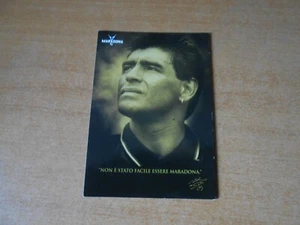cartolina MARADONA" NON SARO' MAI UN UOMO COMUNE/PROMOCARD n.6979 - Picture 1 of 2
