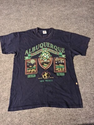 Camiseta De Colección Años 90 Albuquerque Nuevo México Festival Globo Aerostático Para Hombre L  Foto 1 de 4