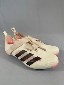 Adidas Indoor Cycling Shoes Off White Beige GX1669 Men’s 9.5 Women's 10.5 B68 - Picture 1 of 5