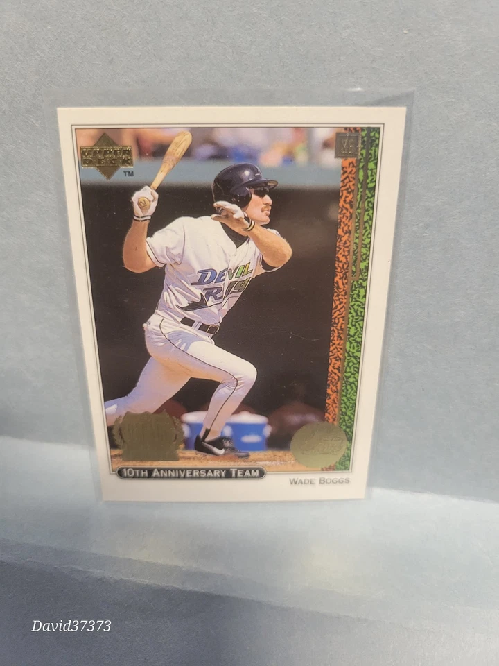 1999 Upper Deck 10th Anniversary Team #X15 Wade Boggs  - Image 1 of 2
