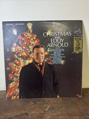 Christmas With Eddy Arnold LP RCA Stereo Holiday Vintage Classic Tree - Image 1 of 3