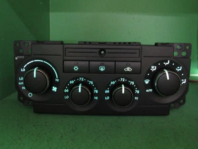 55111872AB 08-10 300 CHARGER MAGNUM HEATER A/C CLIMATE TEMP CONTROL REBUILT 2656 - Image 1 of 4