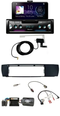 Pioneer DAB Bluetooth Lenkrad USB Autoradio für BMW X3 04-10 E83 seitlich - Bild 1 von 4