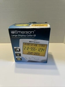 Emerson EM-60 Grand écran lumineux appelant parlant ID voix 60 numéros mémoire - Photo 1/6