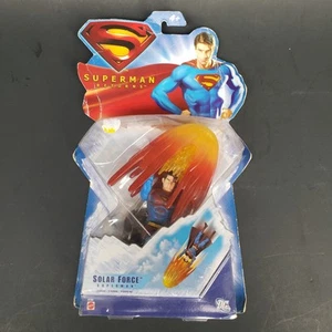2006 Mattel Superman Returns Solar Force Superman 5.5" Action Figure New - Picture 1 of 2