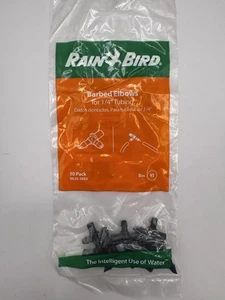 Rain Bird 1/4 in. Barbed Elbows for Drip Tubing (10-Pack) - Picture 1 of 4