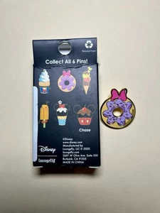 Loungefly Disney Sensational Snacks Blind Pin Of Daisy Duck Donut Pin - NEW - Picture 1 of 2