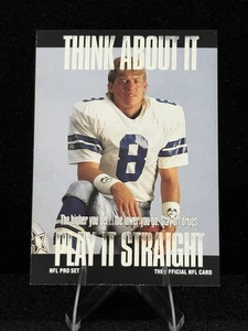 π₯π₯1991 Pro Set - Troy Aikman Cowboys #372π₯π₯ - Picture 1 of 2