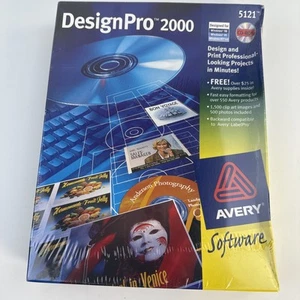 Avery Software Design Pro 2000 CD-ROM **BRAND NEW** *FACTORY SEALED* PC WINDOWS - Picture 1 of 2