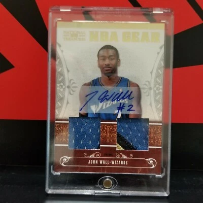2010-2011 National treasures Basketball Nba Gear John Wall Rc 3 color patch 5/5 - Image 1 of 4