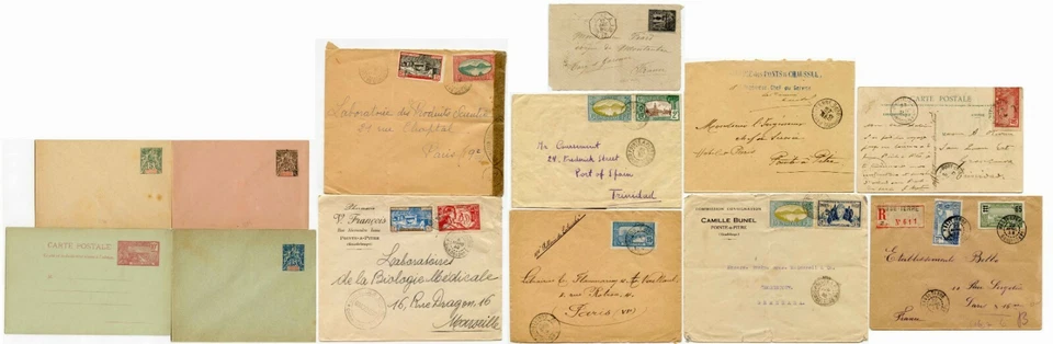 CUBIERTAS GUADALUPE FRANCÉS SEGUNDA GUERRA MUNDIAL + ANTERIORES...... Foto 1 de 1