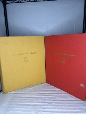 VINTAGE 1965 Famous Artists Painting Course 2 Binders Courses 1-10 - Image 1 of 4