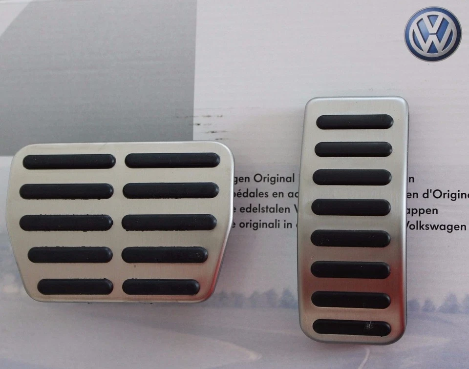 VW Amarok original Pedalset Pedale Pedalkappen pedal pads caps R-Line Amorok V6 - Bild 1 von 1