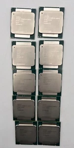 Intel Xeon E5-2630 v3 SR206 8 Core 2.40GHz LGA2011-3 CPU * 5 Matching Pairs* - Picture 1 of 2