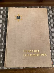Henschel Locomotive Catalogo Originale 1931 Locomotive a Vapore Internazionale RARO - Foto 1 di 23