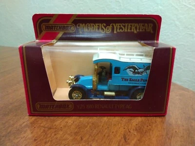 VTG Matchbox Models of Yesteryear The Eagle Pencil Co. Y-25 1910 Renault Type AG - Image 1 of 4