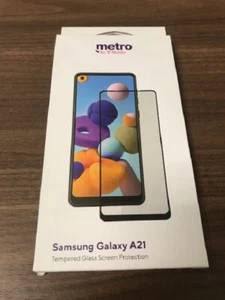 Funda Protectora Pantalla Vidrio Templado Metro By T-Mobile Samsung Galaxy A21 5E - Imagen 1 de 3