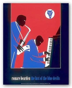 The Last Of The Blue Devils Romare Bearden African American Art Print 20x24 - Picture 1 of 1