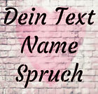 Schablone - Wunschtext Name Spruch DIN A4 - Stencil Personalisiert
