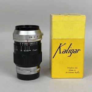 Kaligar 150mm f/4 P.C Telephoto Lens For Kalimar Reflex Camerad - Imagen 1 de 8