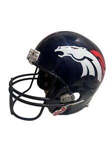 Denver Broncos Riddell Full Size Authentic NFL Football Display Helmet