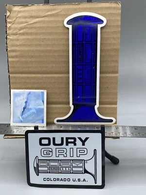 NOS Oury Grips Empuñaduras Bicicleta/Motocross CALCOMANÍA ADHESIVA - Lote de 3 Foto 1 de 4