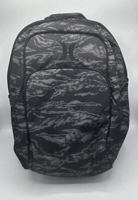 Mochila Hurley negra/gris - Black Waves and Island Vibes Foto 1 de 4
