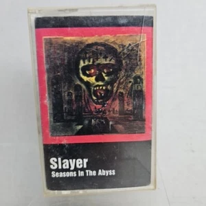 1990 Slayer – Seasons in the Abyss Cassette Tape – Trash Death Metal - Picture 1 of 5