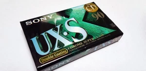 SONY UX-S 90 CHROME CrO2 - Blank Audio CHROME Tape Cassette UX NEUVE N&S - Photo 1/4