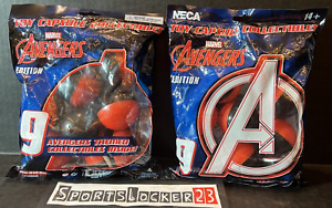 NECA Marvel Avengers Edition Mystery Toy Collectible Capsules Stocking Lot of 2⚡