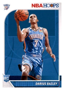 NBA Hoops Darius Bazley Thunder #249 Rookie RC PWE 2019-20 - Imagen 1 de 2