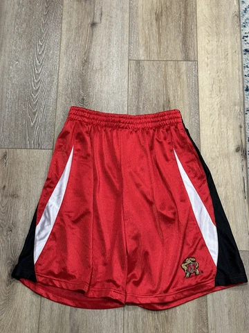 University Of Maryland Athletic/Gym Shorts, Terrapins, Red, Size  XL Cover