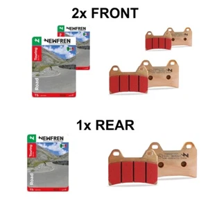 Newfren Sintered Brake Pad Full Set for DUCATI 821 HYPERMOTARD SP 2013-2015 - Picture 1 of 1