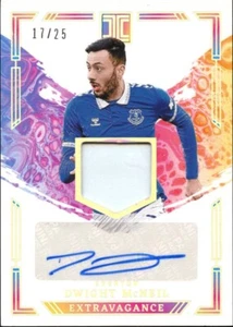 /25 Dwight McNeil Everton Panini Impeccable 2024 Jersey Auto Autograph - Picture 1 of 2