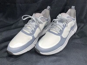 COLE HAAN MENS GRANDSPORT TRAINER Sneakers Size 13 Ivory/Dove/Paloma Worn Once - Picture 1 of 10