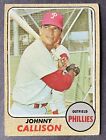 1968 Topps Baseball Card # 415 Johnny Callison - Philadelphia Phillies