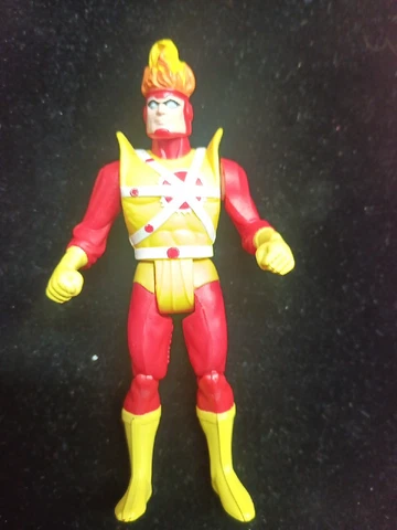 Firestorm 100% Complete Super Powers 1985 Kenner Vintage Action Figure DC Comics Cover