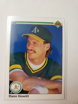 1990 Upper Deck High Series Dann Howitt Oakland Athletics #747 - Image 1 of 2