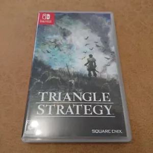 Juego Nintendo Switch TRIANGLE STRATEGY Triangle Strategy SQUARE ENIX Japón Envío Gratis - Imagen 1 de 4