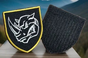 Chevron della 4a Brigata Carro Armato Separato intitolata a Ivan Vyhovsky. Ucraina. - Foto 1 di 5