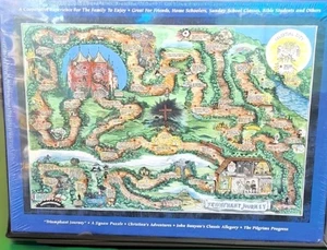 Religiöses Puzzle Triumpant Joyrney John Bunyans Classic Allegorie 1000 Teile 2003 - Bild 1 von 24