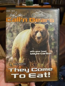 Call'n Bears: They Come to Eat with Wayne Carlton (DVD, 2010) - Imagen 1 de 4