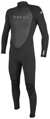 O'Neill Men's Reactor II 3/2mm Back Zip Full Wetsuit - Black - New