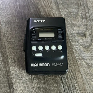 Sony WM-FX20 FM/AM Walkman Radio funktioniert Kassette funktioniert nicht Teile oder Reparatur Vintage - Bild 1 von 3