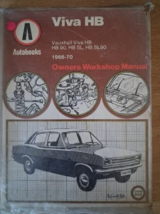 VAUXHALL VIVA HB 1966-70 AUTOBOOKS WORKSHOP MANUAL NOS BNIW - Picture 1 of 1